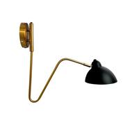 Dyberg Larsen Futura wall lamp, black, metal
