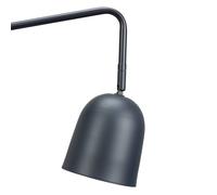 Dyberg Larsen Manchester wall lamp, grey, projection 45 cm