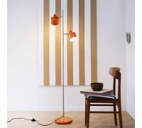 Ocean Floor Lamp Orange/ Brass