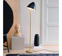 Dyberg Larsen Oulu Floor Lamp Black/ Brass