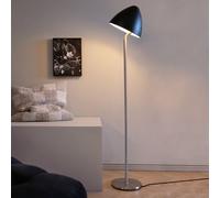 Dyberg Larsen Oulu Floor Lamp Black/ Brushed Steel