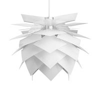 Dyberg Larsen PineApple M pendant light Ø 45cm white