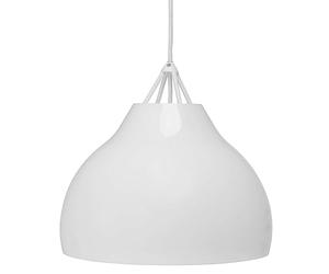 Dyberg Larsen Pyra Pendant Hanger Light 29 cm Diameter, Opal/ Matt White