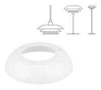 Dyberg Larsen Replacement Glass For DL31 Lower Shade White