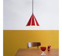 Dyberg Larsen Ron hanging light glossy dark red