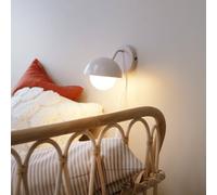 Dyberg Larsen Rose wall light matt beige
