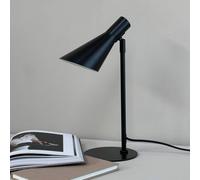 Dyberg Larsen table lamp DL12, black, height 39.5 cm, metal
