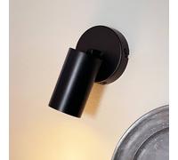 Dyberg Larsen wall spotlight Modern, black, width 10 cm