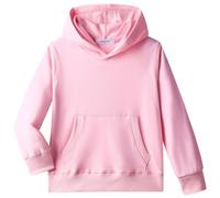 Dybker Boys Girls Hoodies Hooded hoodie Classic Solid Sport Pullover Top Lightweight Soft Plush Cotton, Pink, 4 Years