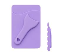 Dybnuhoc Card Holder for Phone Case - Suction Cup Lightweight - Suction Phone Card Holder | for Women Men Drivers Car Cruise Work Fitness Running School, Dark Purple, Refer to description, Unisex