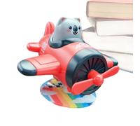 Dybnuhoc Drifting Aircraft Car Dashboard Decorations, Cute Collectible Figurines, Dashboard Toys with Fun Movable Design, Interactive Car Accessories, Auto Supplies for Kids Women Men