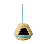 Dybnuhoc Hummingbird Houses for Nesting - Hand Woven Nesting Outdoor - Bird Nest for Outdoors Hangable | for Conure Cockatiel Lovebird Canary Macaw African Grey Finch Garden