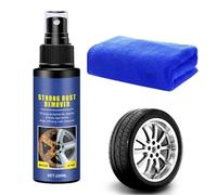 Dybnuhoc Rust Remover for Metal | 100ml Universal Fast-Acting,Rust Removal Spray Wheel Cleaner - for Auto Boat Bicycle Motorcycle, Remove Oxidation Layer Restore Shine