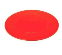 Dycem Red 8 inch x 1/16 Round Non-slip Mat