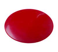 DycemPads & Activity Pads, Round - Plain, Red, 10" Dia. x 1/8"