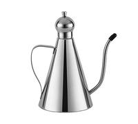Dycica Olive Oil Dispenser, Stainless Steel Olive Oil Bottle, Leakproof Oil Pot, Oil Drizzler, Oil Dispenser Kitchen Storage Container(500ml)