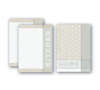 Dyckhoff 0299799200 Tea Door Taupe Set of 3