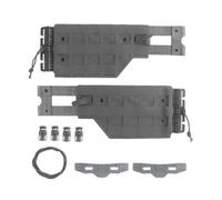 DYCZMALQ Tactical Cummerbund MOLLE Side Panel Quick Adjust Plate Carrier Accessories Modular Airsoft Protective Waist Belt (G)