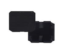 DYCZMALQ Tactical Vest Molle Side Panel Pockets Adjustable Side Plate Insert Bag for JPC FCPC FCSK CS Wargame Airsoft Accessories (BK)