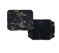 DYCZMALQ Tactical Vest Molle Side Panel Pockets Adjustable Side Plate Insert Bag for JPC FCPC FCSK CS Wargame Airsoft Accessories (BCP)