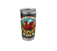 Dydd Dewi Sant - Welsh St Davids Day Stainless Steel Insulated Tumbler