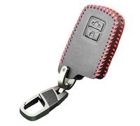 DYDGUTUFB Car Key Case For Toyota For Auris For Camry RAV4 For Avalon For Yaris For Verso 2012-2018 2 Button Leather Car Key Fob Shell Cover Case