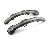 DYDGUTUFB Dynamic LED Turn Signal Light Side Mirror Indicator Sequential Blinker For VW For Passat B8 For Arteon 2015-2019(Smoky black)