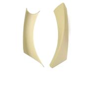 DYDGUTUFB for 3 Series E90 E91 316 318 320 325 328i Car Accessories Left/Right Door Handle Pull Cover Trim 2pcs (Beige Left)