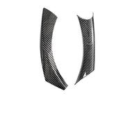 DYDGUTUFB for 3 Series E90 E91 316 318 320 325 328i Car Accessories Left/Right Door Handle Pull Cover Trim 2pcs (Carbon Texture Right)