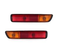 DYDGUTUFB For Mitsubishi For Pajero For Montero V73 V75 V77 2001-2003 Rear Bumper Brake Light Tail Turn Signal Reflector Lamp With Bulb (Left and Right)