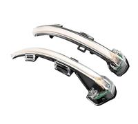DYDGUTUFB For VW For Passat B8 For Arteon 2015-2019 Dynamic LED Turn Signal Light Side Mirror Indicator Sequential Blinker(Crystal white)