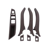 DYDGUTUFB Interior Door Armrest Panel Pull Handle with Outer Cover LHD for 5 Series F10 F11 F18 520 523 525 528 530 535 (Model A Moka Set)