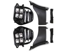 DYDGUTUFB LED White Fog Lmap Assembly Front Bumper Daytime Running Light Headlight For Kia For Sportage QL KX5 2016-2018