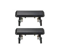 DYDGUTUFB Outer Door Handle Car Front Outside Exterior Door Handle for Suzuki for Samurai 1986-1995 Left Right Black Driver Side 82810-83000 82820-83000(2PCS)