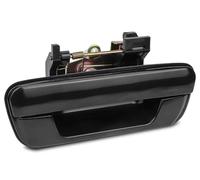 DYDGUTUFB Outer Door Handle Tailgate Handle NO Keyhole for Holden Colorado RC Rodeo RA 2003~2012 Chrome Black Rear Trunk Exterior Door Handle(Black)