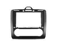 DYDGUTUFB Radio Fascia Frame 9Inch Car Radio Fascias GPS MP5 Stereo Player 2 Din Head Unit Panel Dash Frame For F&ord For Focus 2 MK2 2004-2011(Frame AT)