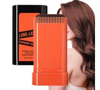Dye Comb, Hair Colouring Cream, Easy Brush On Applicator, Comb Applicator Provides Instant Root Concealer and Gray Blending, Portable Travel Accessory for Men and Women, Long Lasting Formula