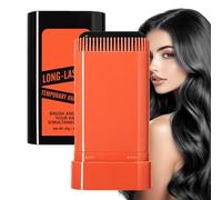 Dye Comb, Hair Colouring Cream, Easy Brush On Applicator, Comb Applicator Provides Instant Root Concealer and Gray Blending, Portable Travel Accessory for Men and Women, Long Lasting Formula