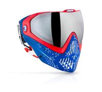 Dye i5 Paintball Goggle (Merica Red/White/Blue)