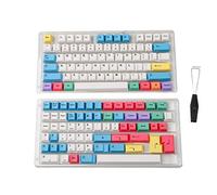 Dye Sublimation Keycaps | Cherry Profile for Custom Merchanical Keyboard | 139 Keys (Chalk)