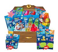 Dyed Treasure Chest with Amusement for the Bath - Pack of 18