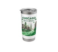 Dyeing The River Green - Chicago St. Patrick’s Day Stainless Steel Insulated Tumbler