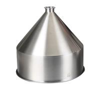 DYETEE Hopper, 2L To 80L Stainless Steel Hopper Sanitary Brewing Beer Hopper Customize Liquid Powder Dosing Feeder Hygienic Tri Clamp Ferrule (Size : 5L Ferrule 50.5)
