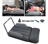 DYHQQ Inflatable Airplane Bed, Kids Airplane Footrest Portable Toddler Airplane Bed Securely Fixed Plane Travel Foot Rest Hammock Airplane Travel Essentials for Children to Lie Down on Plane