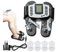 DYHQQ Unit Tens Digital Machine Acupuncture Pads with Massage Slippers Feet Therapy Foot Massager Acupoint Reflexology Sandals