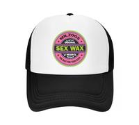 DYHVVD Unisex Baseball Cap Fashion Mr Zogs Surfing Sex Wax Baseball Cap Women Men Breathable Trucker Hat Performance Snapback Caps Perfect