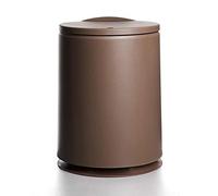 DYHWAC 10L Pressing Type Round Plastic Trash Can Double-Layer Multi-Purpose Bathroom/Bedroom Trash Can Nordic Household Cleaning Tool(D)