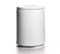 DYHWAC 10L Pressing Type Round Plastic Trash Can Double-Layer Multi-Purpose Bathroom/Bedroom Trash Can Nordic Household Cleaning Tool