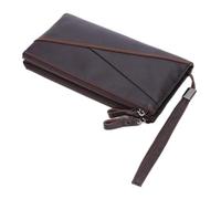 DYHWAC Genuine Leather Wallet Men's Cowhideold Short Coin Wallet