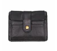 DYHWAC Genuine Leather Wallet Men's Cowhideold Short Small Coin Wallet